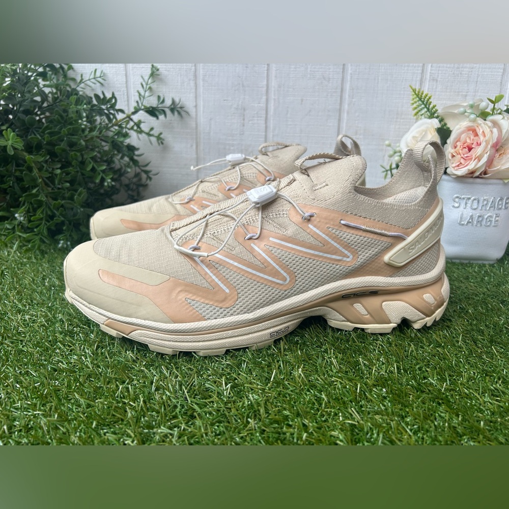Salomon XT Rush 2 Bleached Sand women Sz 11 men10 Sneakers new (store display)👟 - Picture 8 of 16